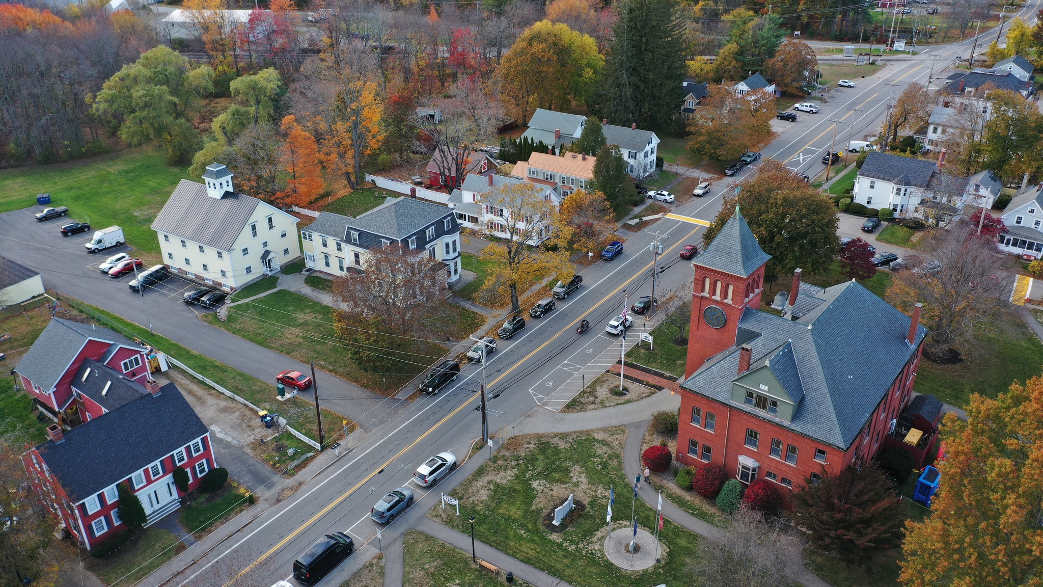 Scenic view of the local community near our cannabis dispensary near Plaistow, NH, where our team and families live and work.